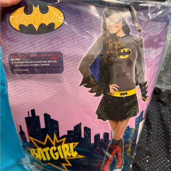 Girls Batgirl Costume XL - Picture 2 of 6